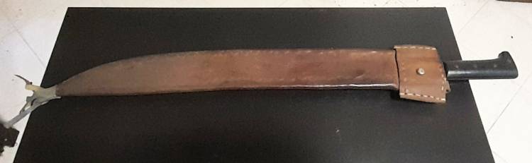 MACHETE ‘CORBETA’ con FODERO. ca. 1960.