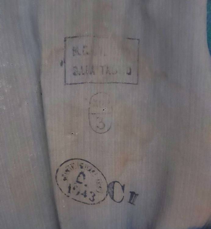 RSI CAPPOTTO TRUPPA 4 TASCHE, CON GLADI. ‘1943’.