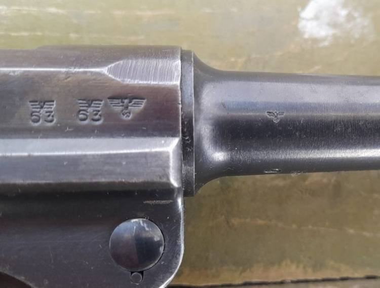 PISTOLA LUGER P.08 ‘42 1939’ Cal. 9x21.