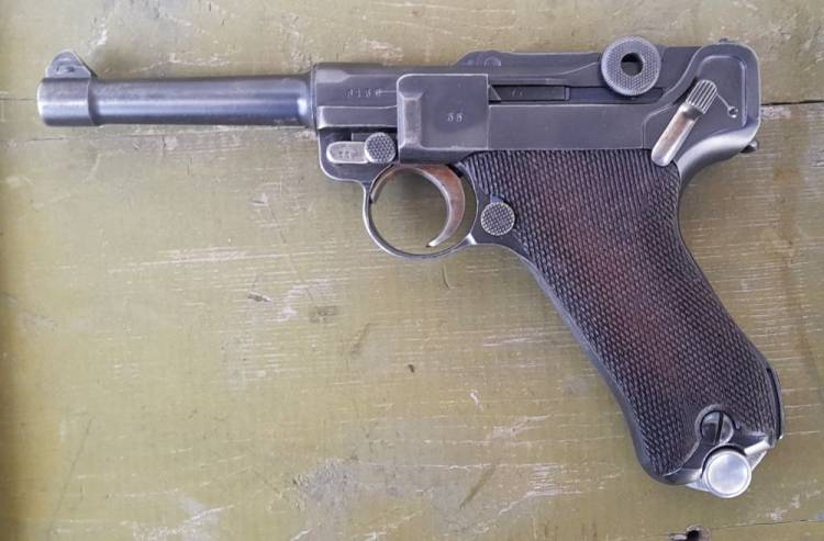 PISTOLA LUGER P.08 S/42 1937 Cal. 9x21.