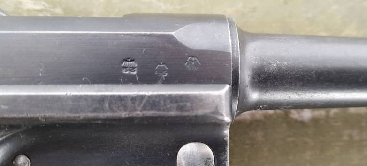 PISTOLA LUGER P.08 S/42 1937 Cal. 9x21.