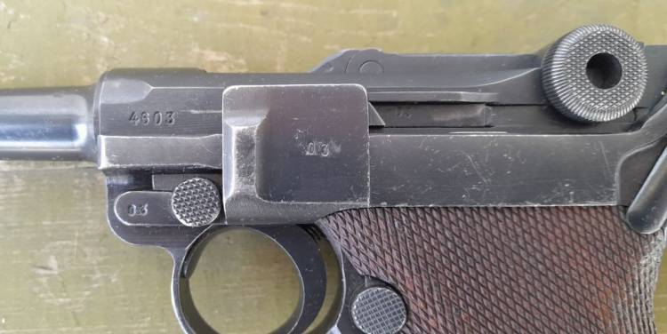 PISTOLA LUGER P.08 S/42 1938 Cal. 9x21.