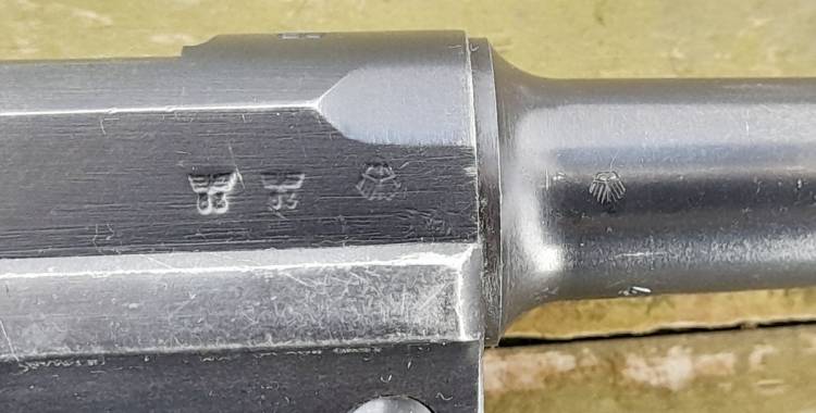 PISTOLA LUGER P.08 S/42 1938 Cal. 9x21.