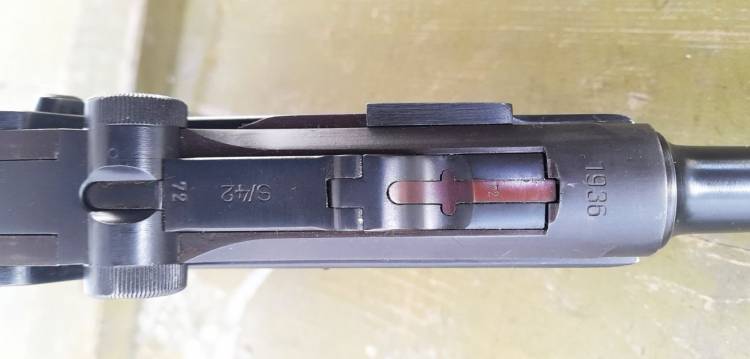 PISTOLA LUGER P.08 S/42 1936.