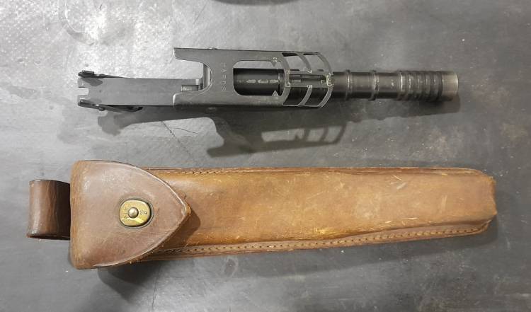 US LANCIAGRANATE M.1 Carbine + Custodia Cuoio.