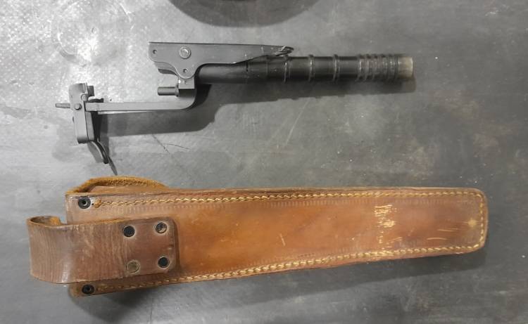 US LANCIAGRANATE M.1 Carbine + Custodia Cuoio.