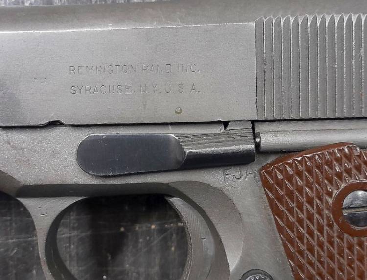 PISTOLA REMINGTON RAND 1911A1 US ARMY 1944-12.