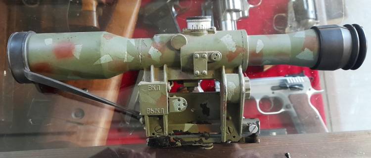 OTTICA PER SVD ‘POSP 8x42’. Mimetica.