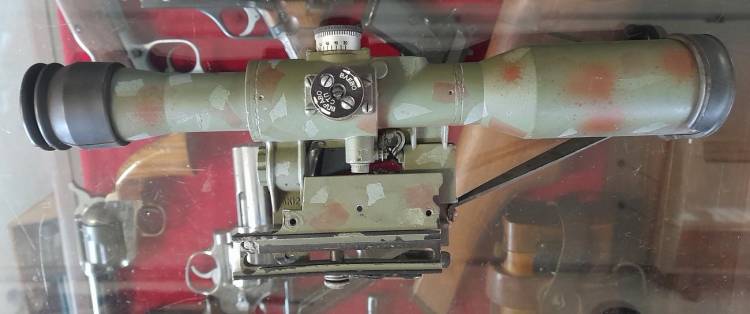 OTTICA PER SVD ‘POSP 8x42’. Mimetica.