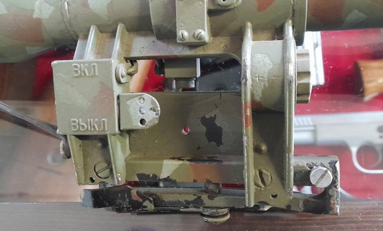 OTTICA PER SVD ‘POSP 8x42’. Mimetica.