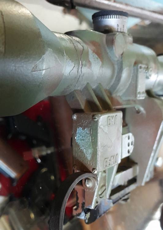 OTTICA PER SVD ‘POSP 8x42’. Mimetica.