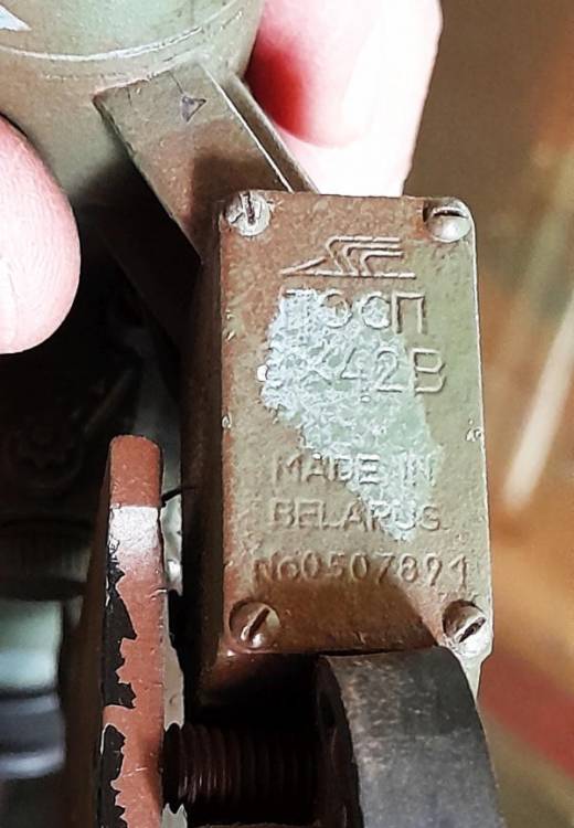 OTTICA PER SVD ‘POSP 8x42’. Mimetica.