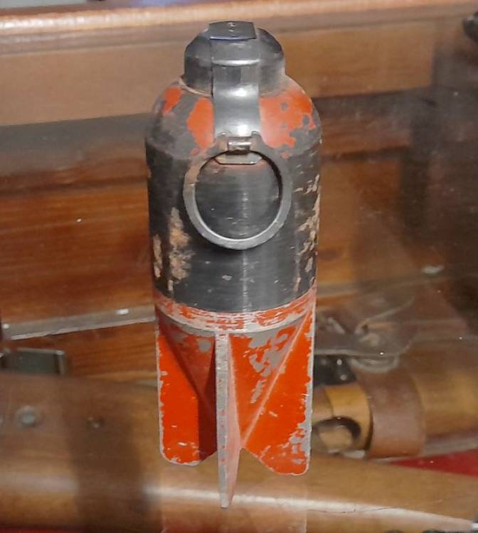 BOMBA ESPLOSIVA ´M.39´ PER MORTAIO BRIXIA M.35.