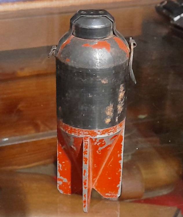 BOMBA ESPLOSIVA ´M.39´ PER MORTAIO BRIXIA M.35.