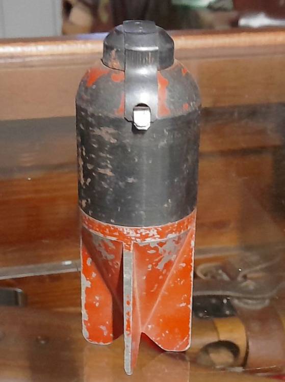 BOMBA ESPLOSIVA ´M.39´ PER MORTAIO BRIXIA M.35.