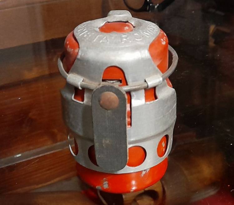BOMBA A MANO S.R.C.M. M.35 ‘SOCIETA’ ROMANA’ Rossa.