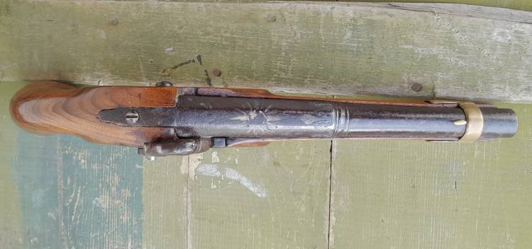 PISTOLA Kentucky a Pietra trasf. Luminello. Canna 3 ordini. īD.DONATSī Sec. XVIII-XIX.