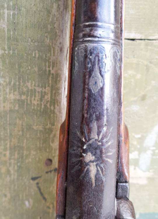 PISTOLA Kentucky a Pietra trasf. Luminello. Canna 3 ordini. īD.DONATSī Sec. XVIII-XIX.