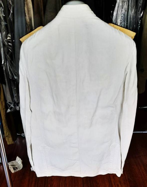 RM UNIFORME Bianca Estiva M.1903 S.Ten. di Vascello + Fregi.