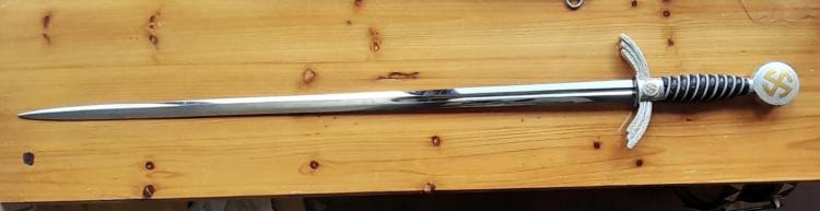 LW SPADA Uff. LW 2° Mod. ‘SMF - Solingen’.