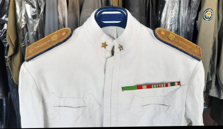 RM UNIFORME Bianca Estiva M.1903 Contrammiraglio Corpo Sanitario.