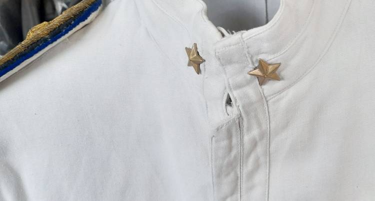 RM UNIFORME Bianca Estiva M.1903 Contrammiraglio Corpo Sanitario.