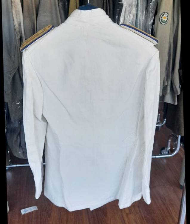 RM UNIFORME Bianca Estiva M.1903 Contrammiraglio Corpo Sanitario.