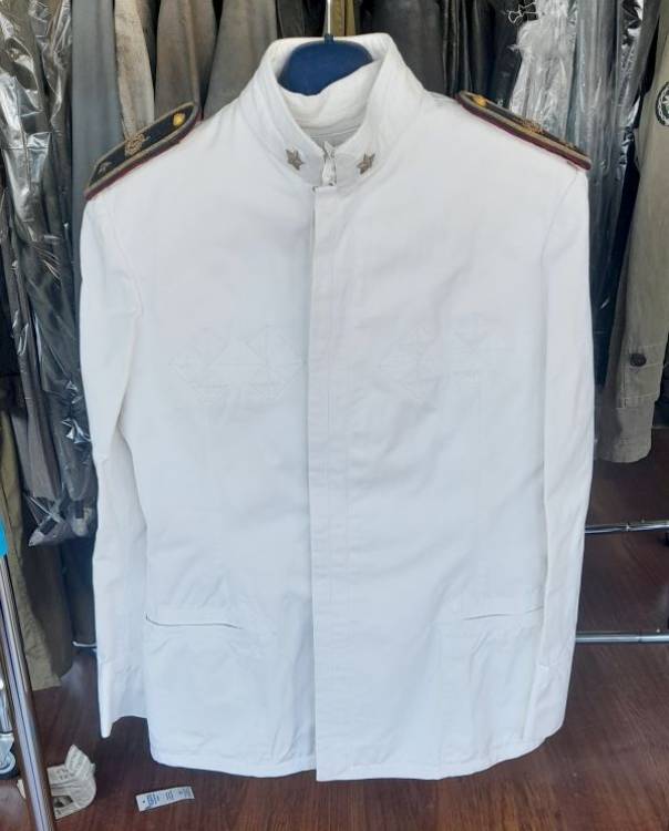 RM UNIFORME Bianca Estiva M.1903 Cap. di Vascello Spec. Genio.
