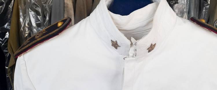 RM UNIFORME Bianca Estiva M.1903 Cap. di Vascello Spec. Genio.