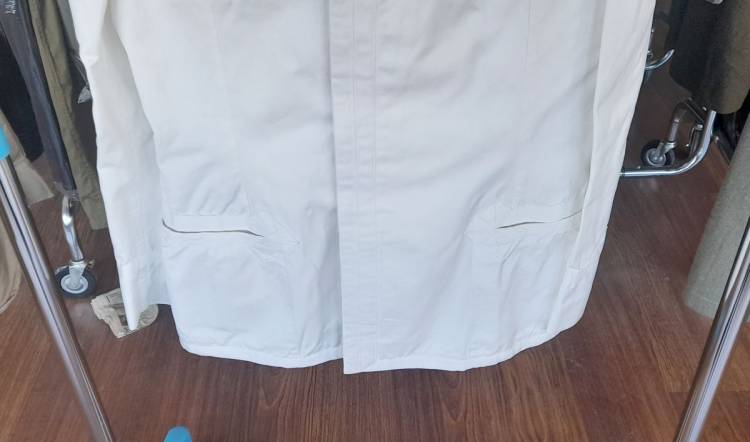 RM UNIFORME Bianca Estiva M.1903 Cap. di Vascello Spec. Genio.