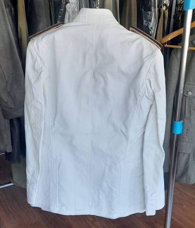 RM UNIFORME Bianca Estiva M.1903 Cap. di Vascello Spec. Genio.