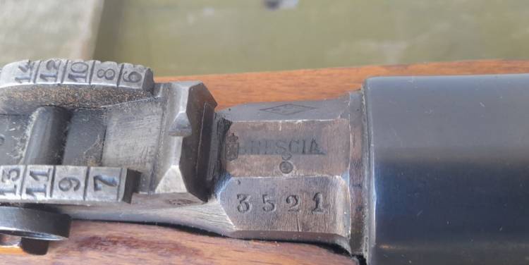 CARCANO MOD. 1891 TS M ‘Brescia Ars.Mil.It.´ Napoleone e Vittorio Castelli.