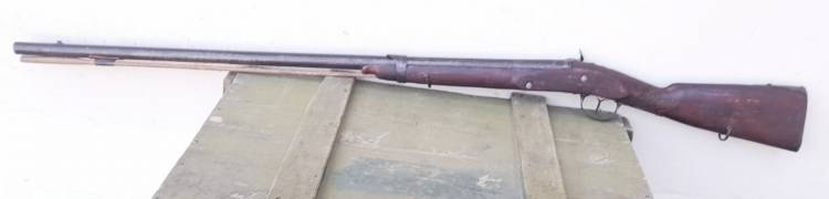 FUCILE MILITARE A PIETRA Trasf. a Luminello. Usato per la Caccia. Francia, Sec. XVIII / XIX