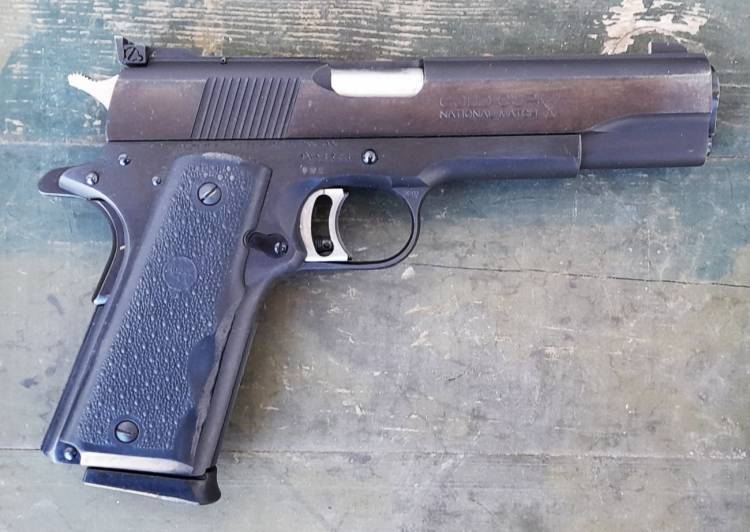 PISTOLA COLT SERIE 80 MKIV GOLD CUP NATIONAL MATCH. Cal. 45 ACP