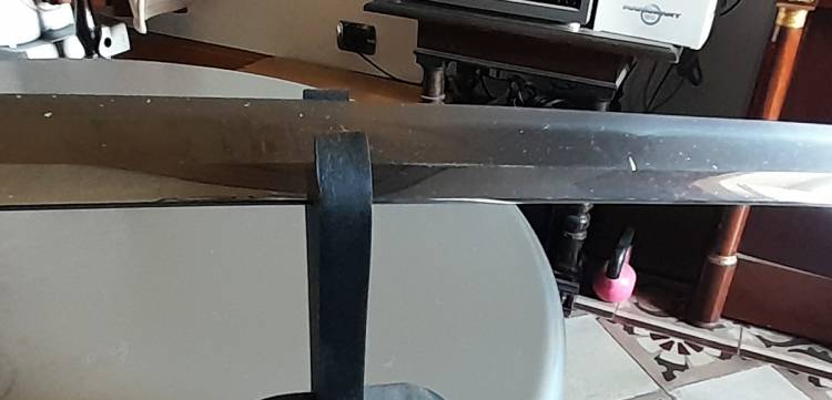 K.002 KATANA (Edo ca. 1640-1690), Hamon Suguha, Mei Fujiwara Tadahiro.