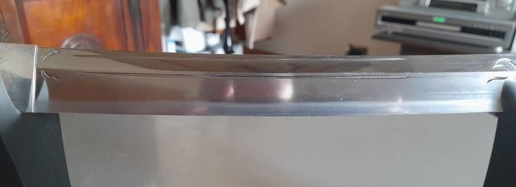 K.002 KATANA (Edo ca. 1640-1690), Hamon Suguha, Mei Fujiwara Tadahiro.