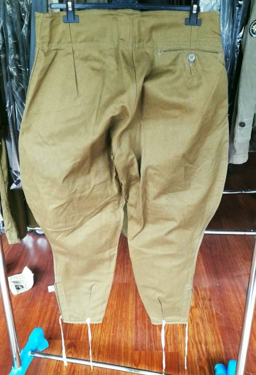 HEER-DAK PANTALONI TRUPPA/UFF. A SBUFFO CTONE VERDE.