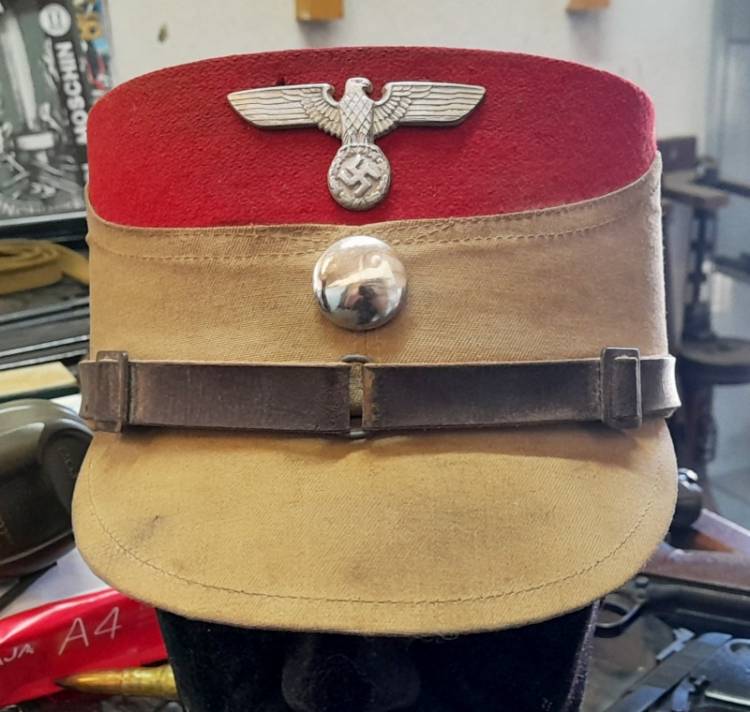 SA DIENSTMUTZE (KEPI) TR./SOTT. DELL’ SA-GRUPPEN STAFF.