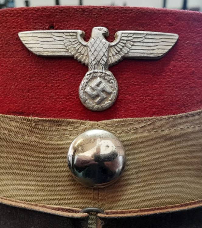 SA DIENSTMUTZE (KEPI) TR./SOTT. DELL’ SA-GRUPPEN STAFF.