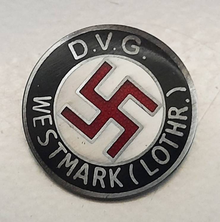 DVG-NSDAP OCCHIELLO ‘D.V.G. Westmark (Lothr.)’. W. REDO.