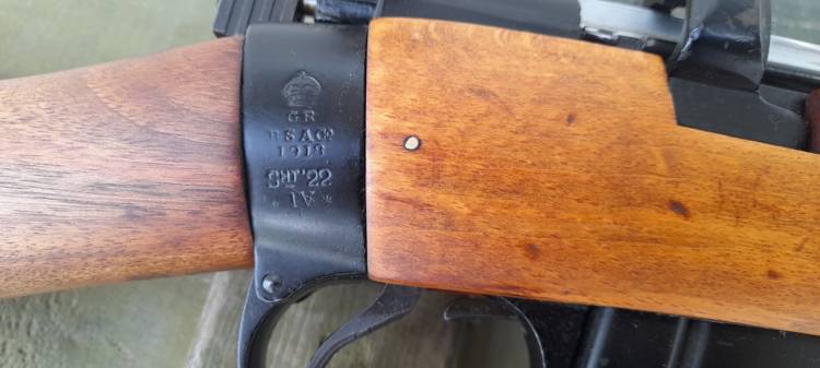 FUCILE ENFIELD BSA N° 2 MKIV Cal.22 L.R.