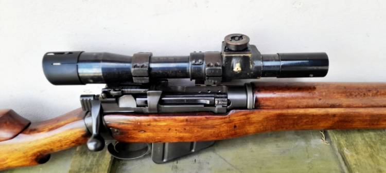 FUCILE ENFIELD SAVAGE N.4 MKI* (T). OTTICA N°32 MkI.