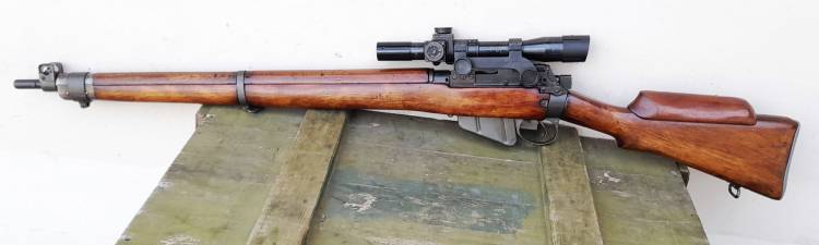 FUCILE ENFIELD SAVAGE N.4 MKI* (T). OTTICA N°32 MkI.