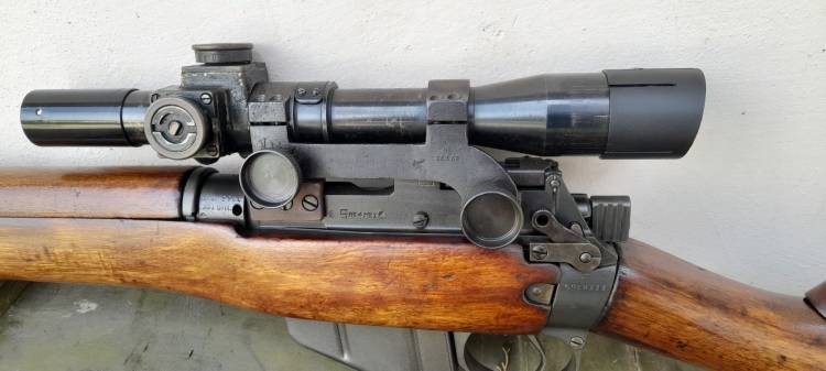 FUCILE ENFIELD SAVAGE N.4 MKI* (T). OTTICA N°32 MkI.