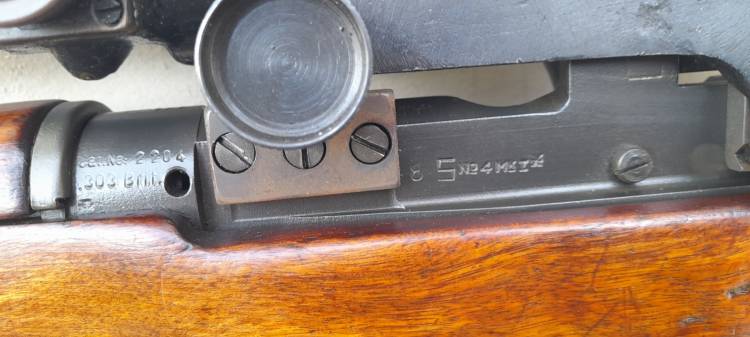 FUCILE ENFIELD SAVAGE N.4 MKI* (T). OTTICA N°32 MkI.