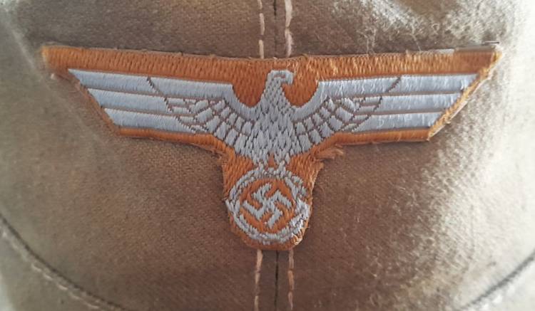 HEER-DAK TROPENMUTZE M.41 FELDGENDARMERIE (1941 Tg.59).