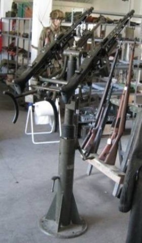 F - ARMI DISATTIVATE -  - MG 42/53 BINATE SU AFFUSTO BW