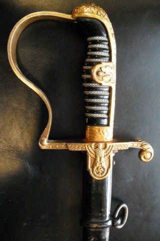 D - ARMI BIANCHE -  - SPADA  Uff. HEER �Dove Head�