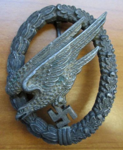I - MILITARIA STORICA -  - FALLSCHIRMSCHUTZENABZEICHEN DER LUFTWAFFE