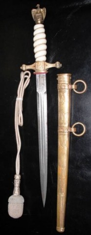 D - ARMI BIANCHE -  - DAGA DA UFFICIALE KRIEGSMARINE